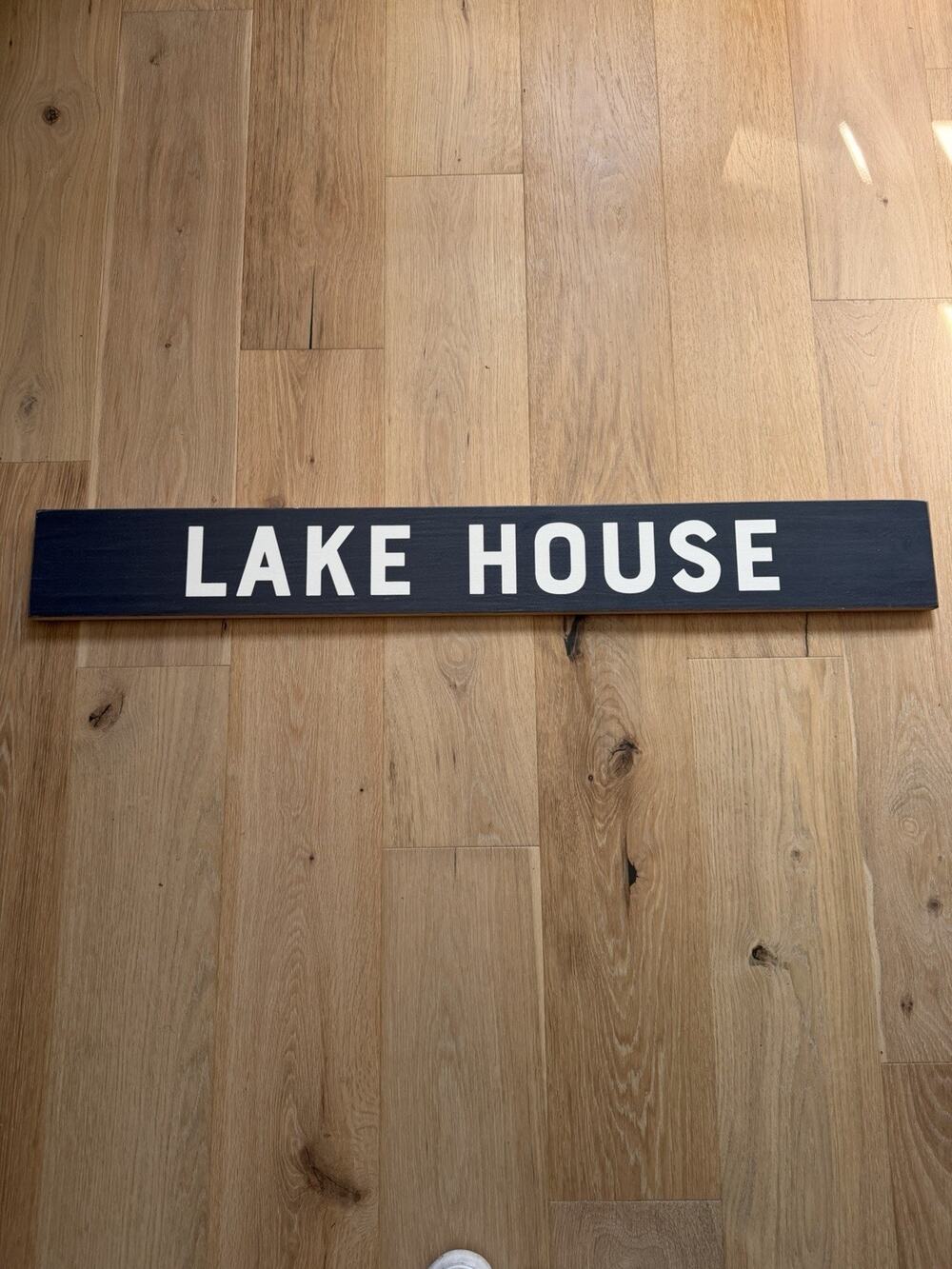Lake House Rustic Marlin Made In USA Barnwood Sign Wall Decor Cabin Cottage NEW